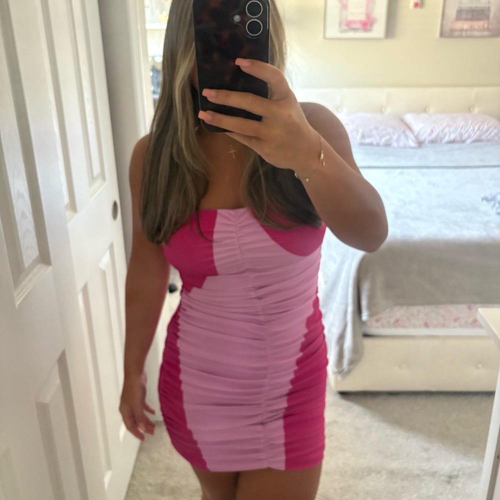 Tiger Mist Pink Dress